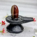 1.5″ Narmadeshwar Shivling with Jaladhari(Base) for Home